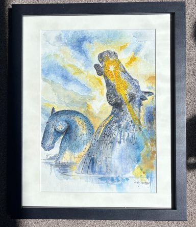 Forged in Light - The Kelpies The Kelpies